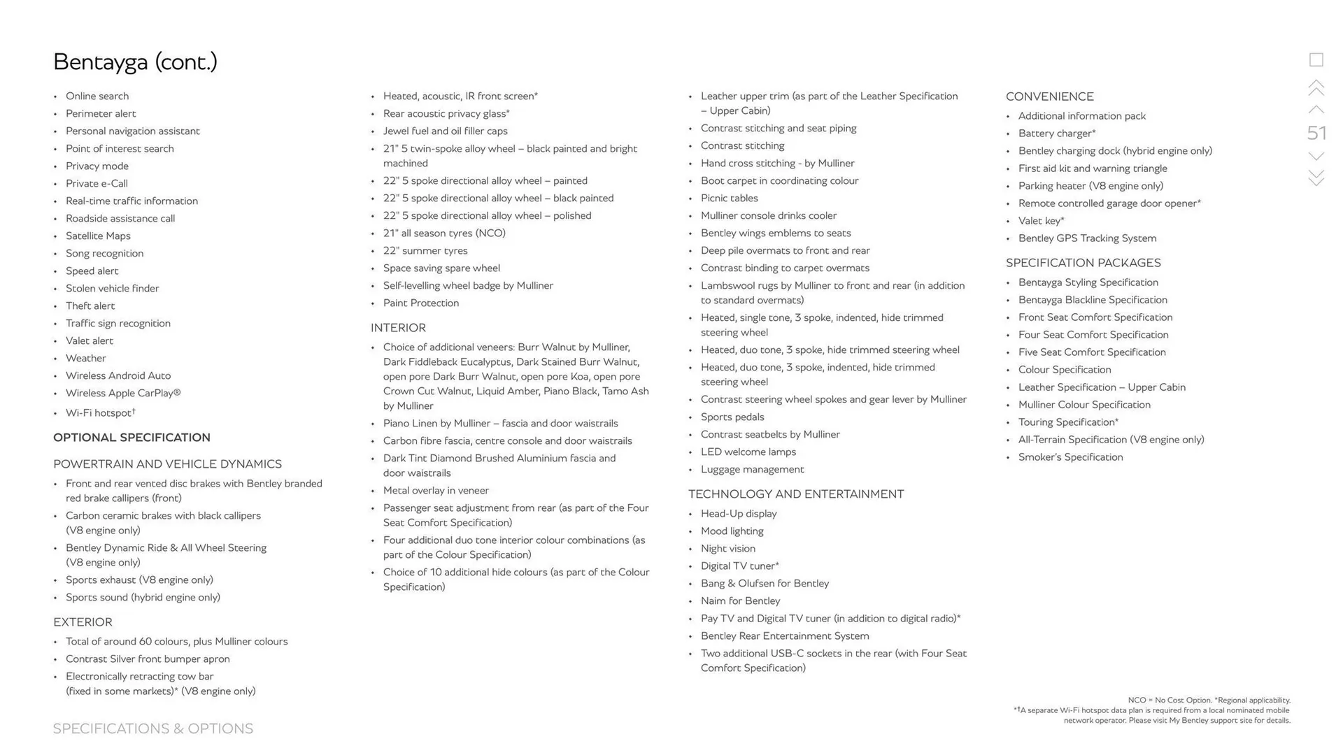 Bentley catalogue from 15 March to 15 September 2024 - Offers page 51