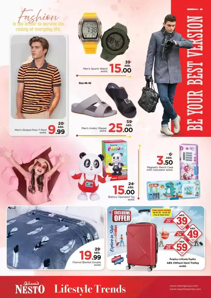 ''Gigantic Savings Deals'' At Nesto Hypermarket Jafza from 17 February to 20 February 2025 - Offers page 8