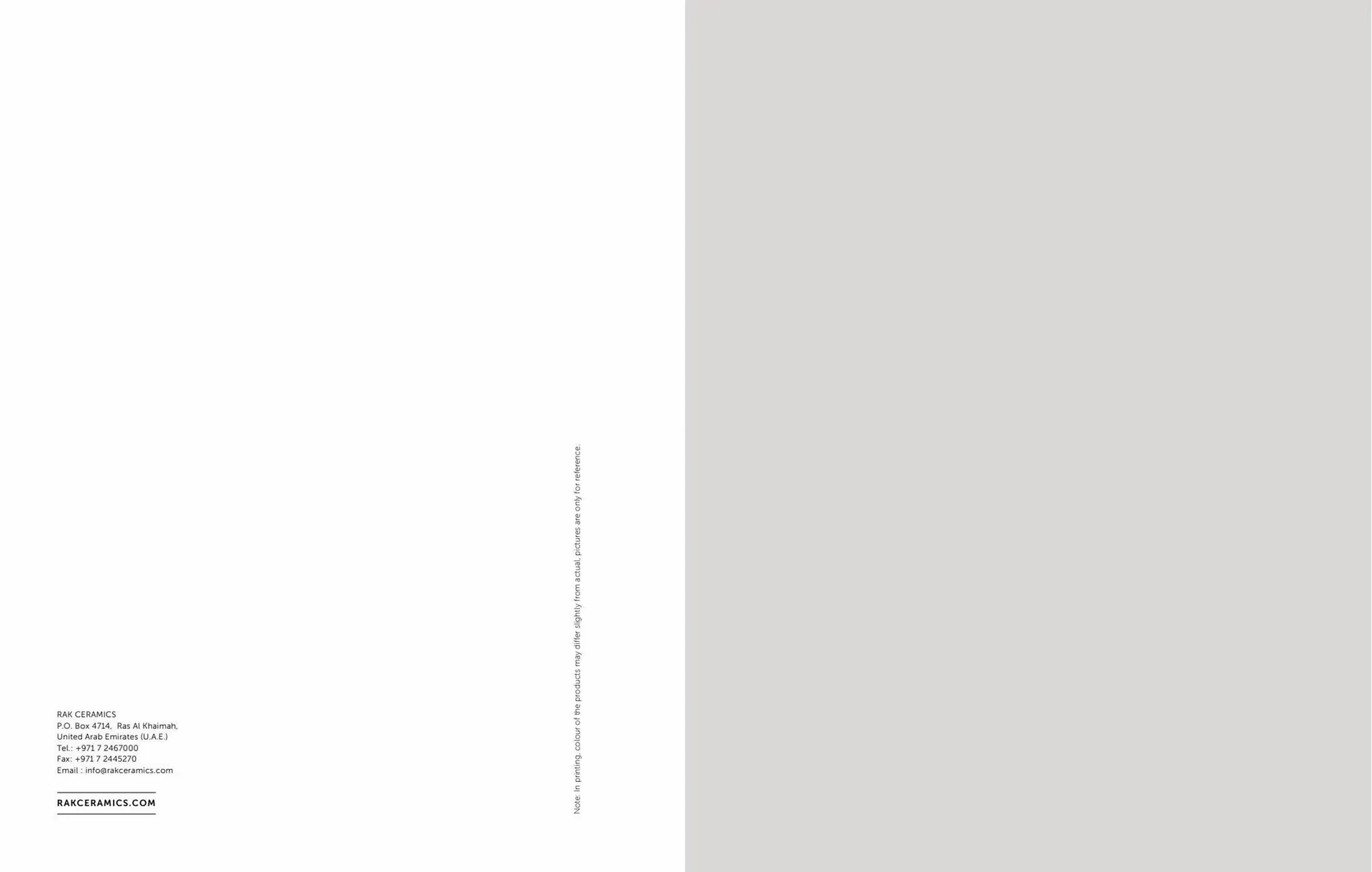 Rak Ceramics catalogue from 1 September to 7 September 2023 - Offers page 58