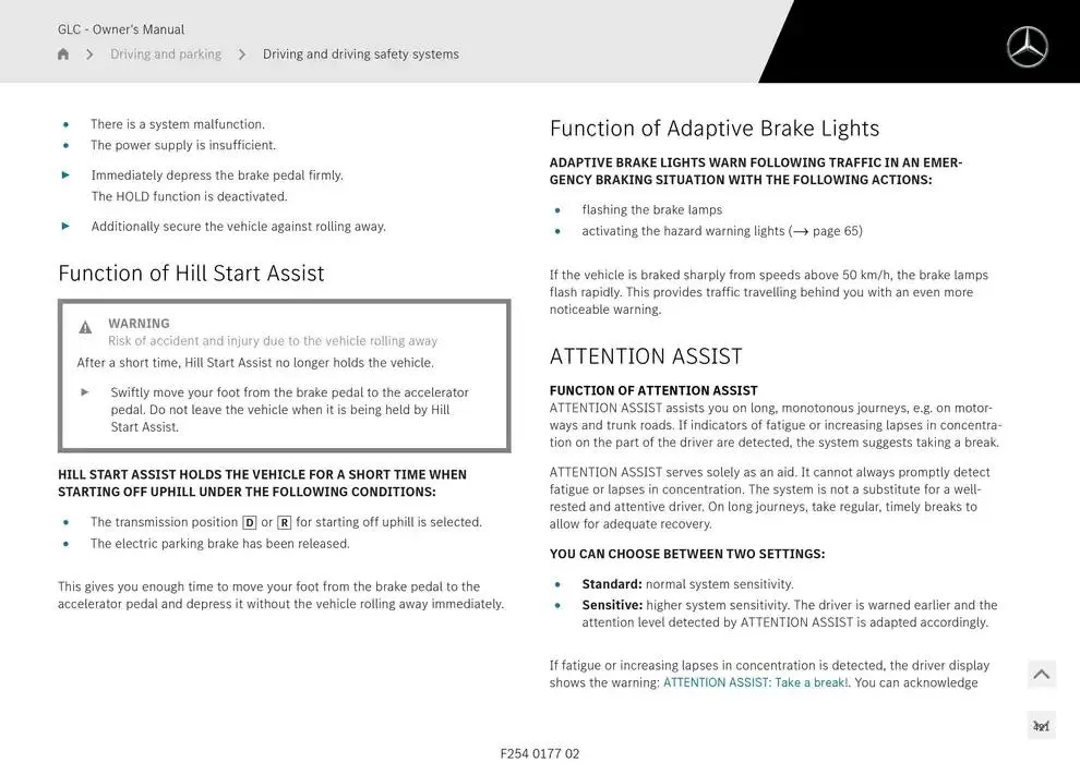 GLC SUV from 14 January to 30 April 2025 - Offers page 421