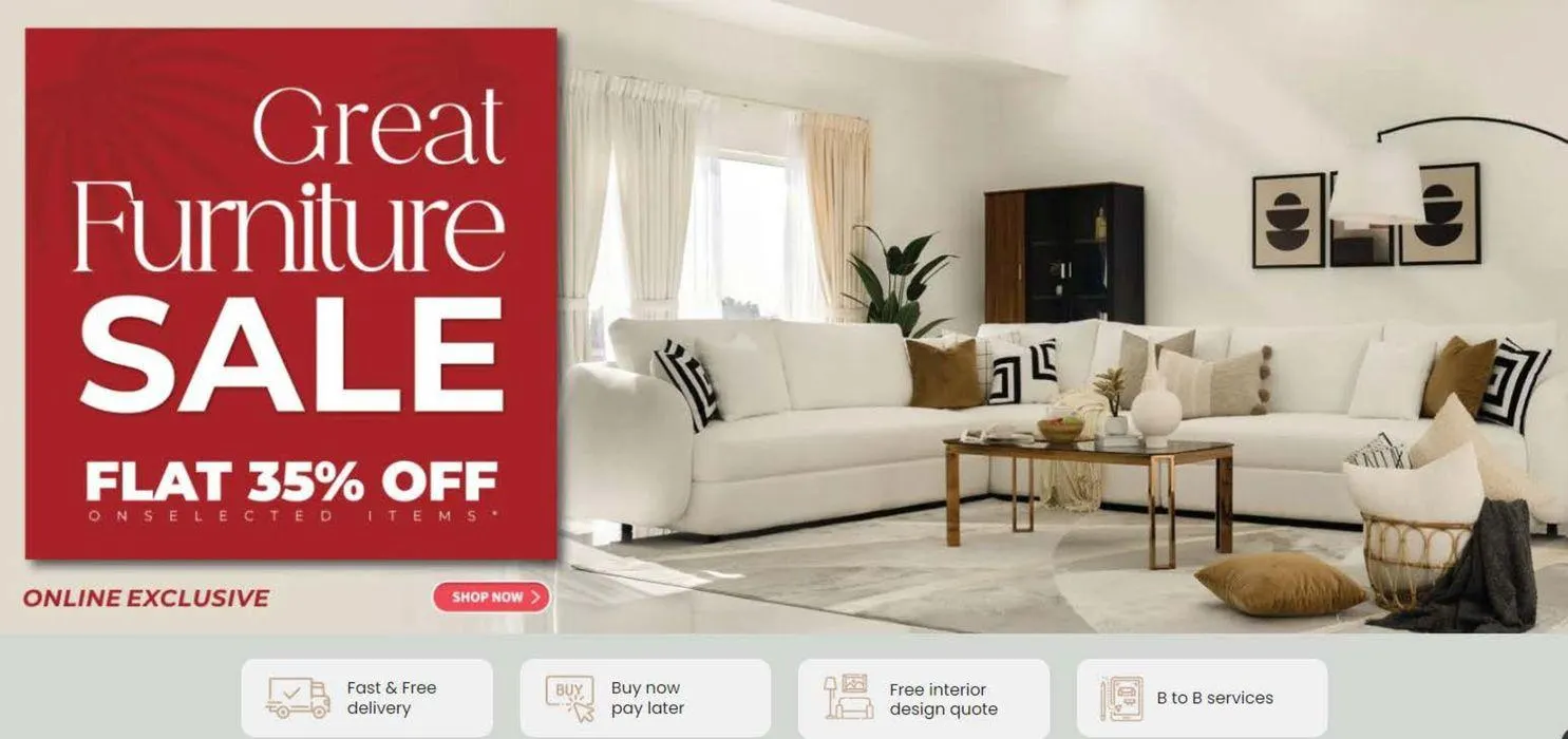Great Furniture! -35% - 1