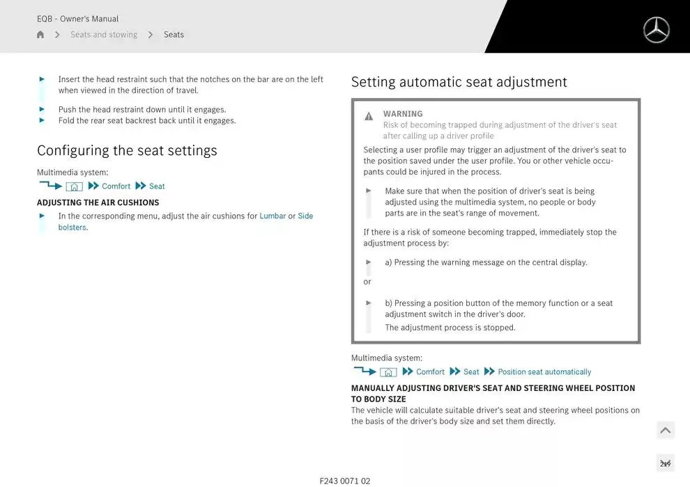 EQB SUV from 14 January to 30 April 2025 - Offers page 219