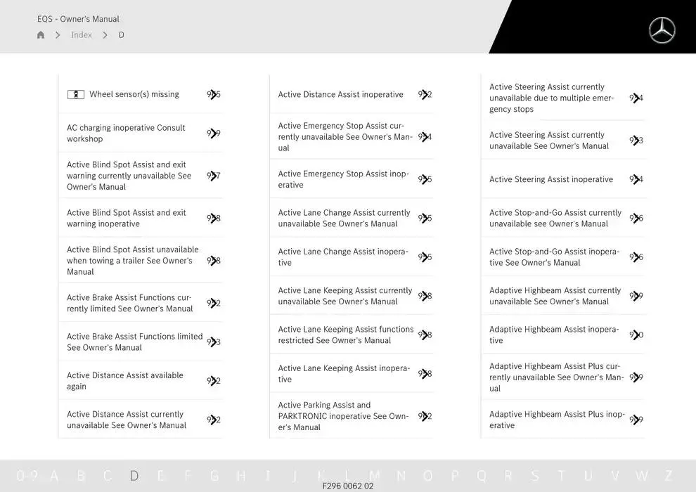 EQS SUV from 14 January to 30 April 2025 - Offers page 1017