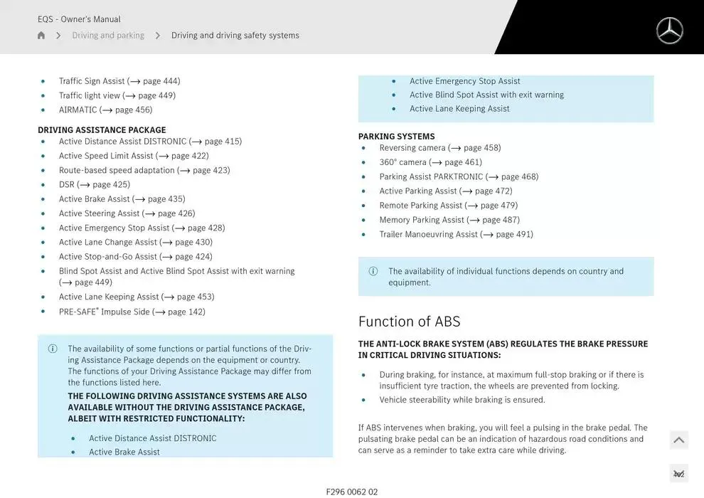EQS SUV from 14 January to 30 April 2025 - Offers page 402