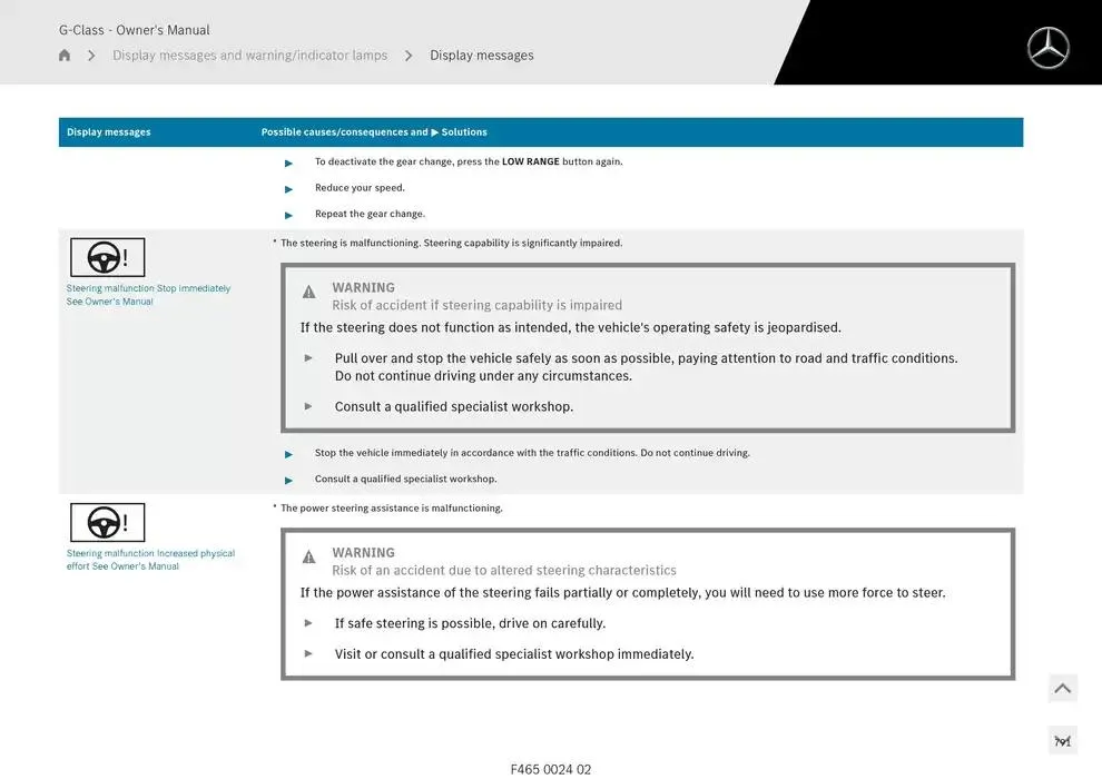 G-Class SUV from 14 January to 30 April 2025 - Offers page 791