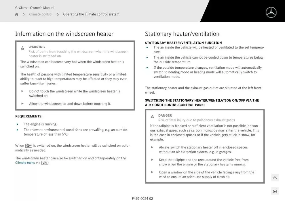 G-Class SUV from 14 January to 30 April 2025 - Offers page 263