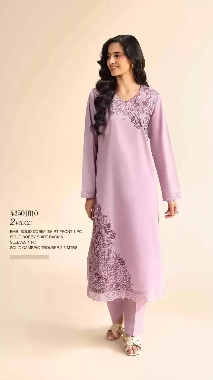 Unstitched Cross Season Edit'25 from 28 January to 31 December 2025 - Offers page 56