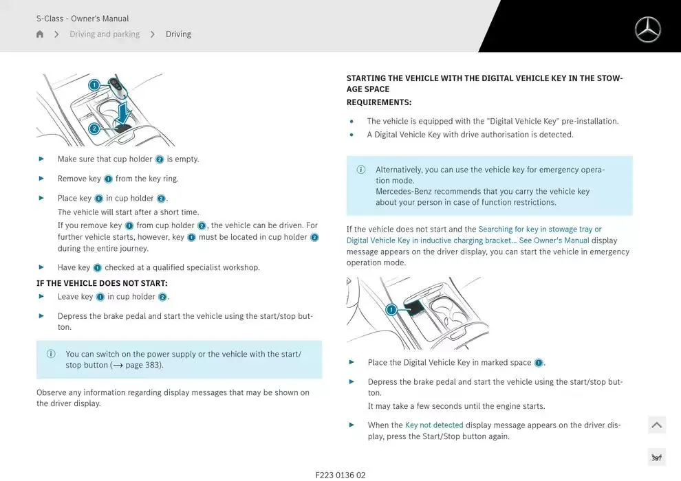 S-Class Saloon Long from 14 January to 30 April 2025 - Offers page 297