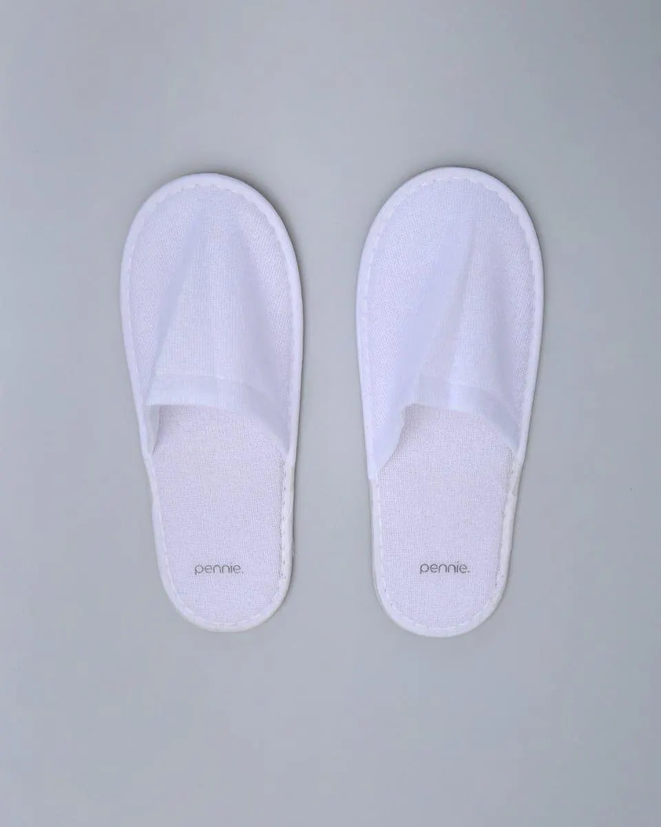 Πετσετε Κλειστες Χοντρες Παντοφλες με Πατο Παχους 5mm Slipper