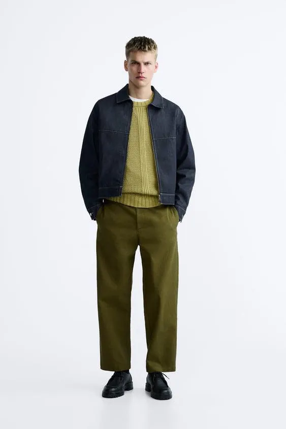 RELAXED FIT DENIM JACKET