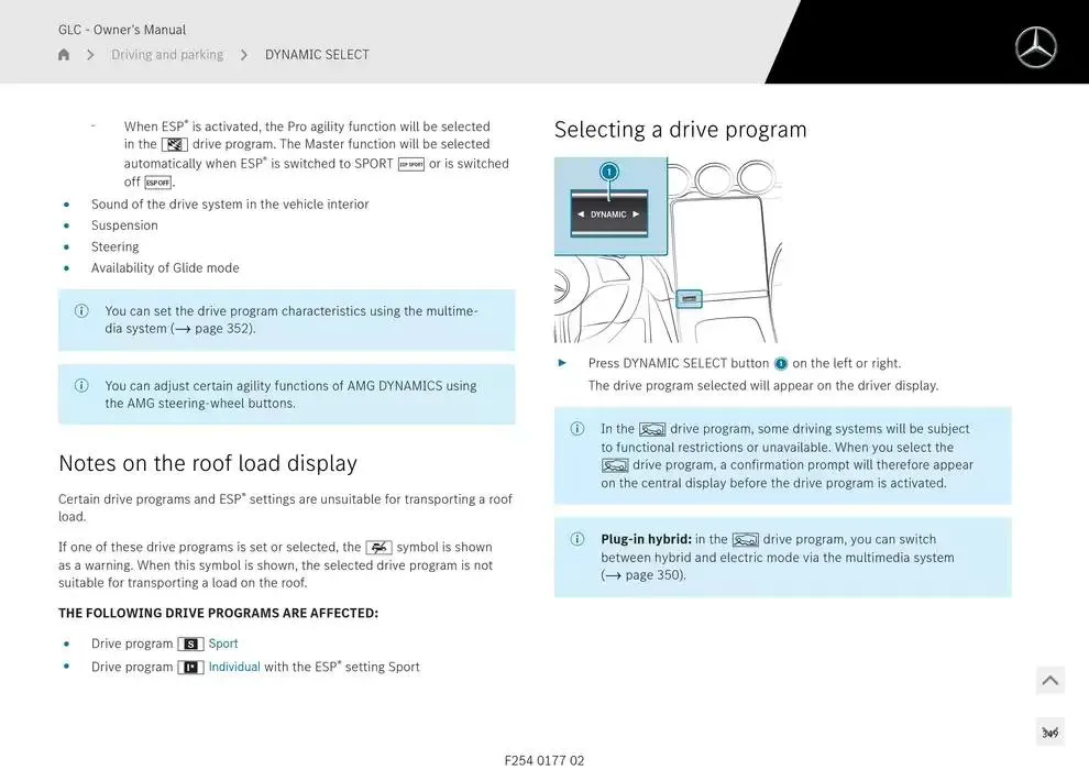 GLC SUV from 14 January to 30 April 2025 - Offers page 349