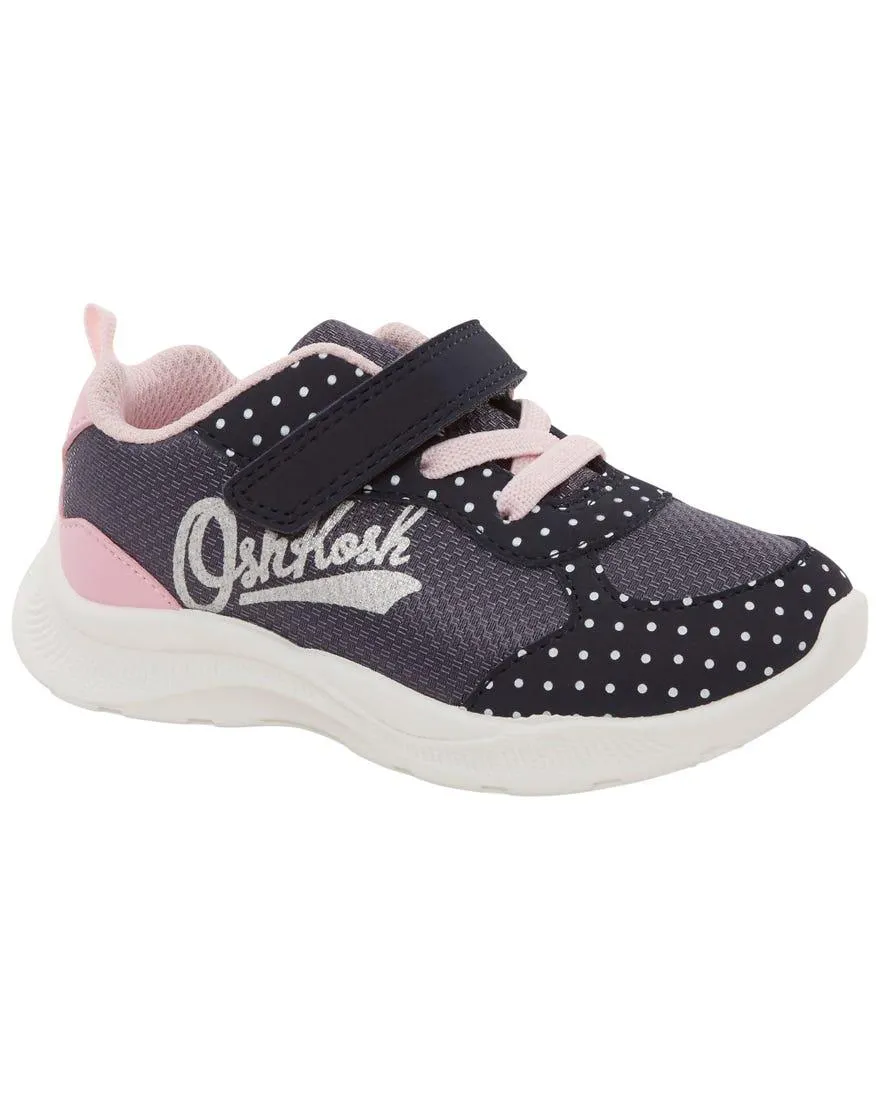 Basic Pull On Sneakers - Navy