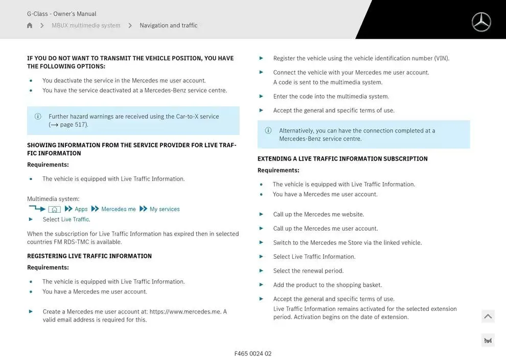 G-Class SUV from 14 January to 30 April 2025 - Offers page 514