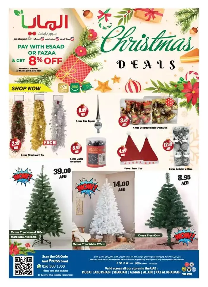 Christmas Deals from 26 November to 25 December 2024 - Offers page 11