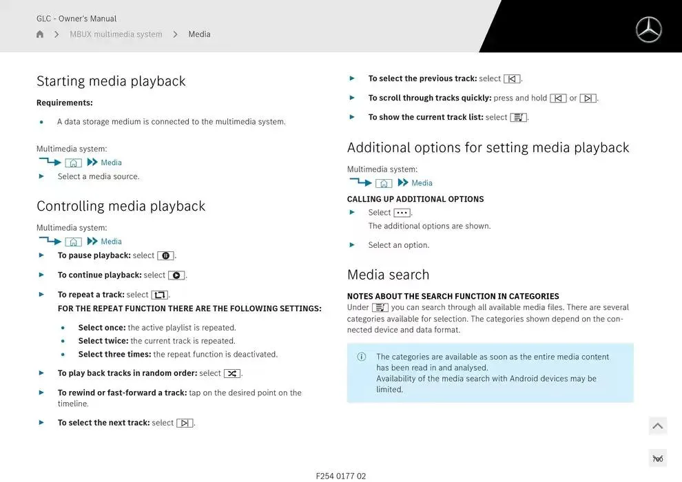 GLC SUV from 14 January to 30 April 2025 - Offers page 700