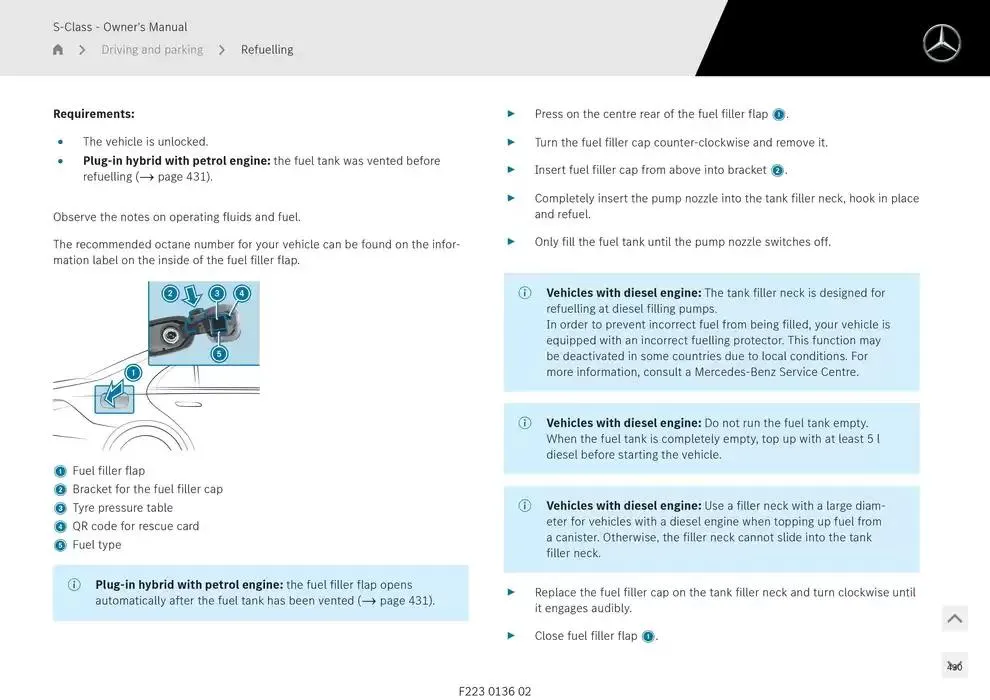 S-Class Saloon Long from 14 January to 30 April 2025 - Offers page 317