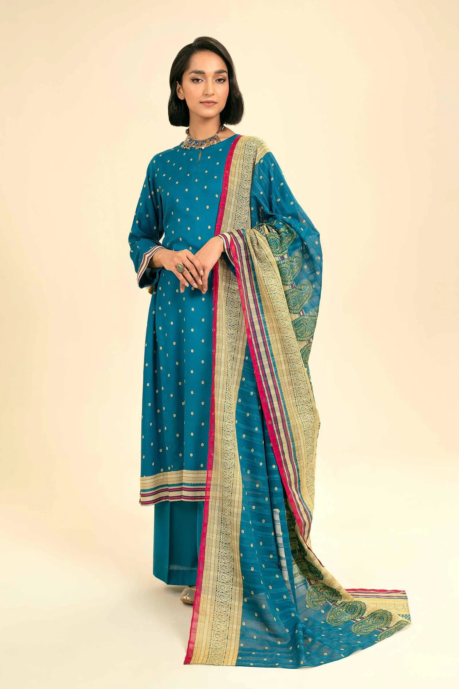 3 Piece - Printed Suit - 42301851