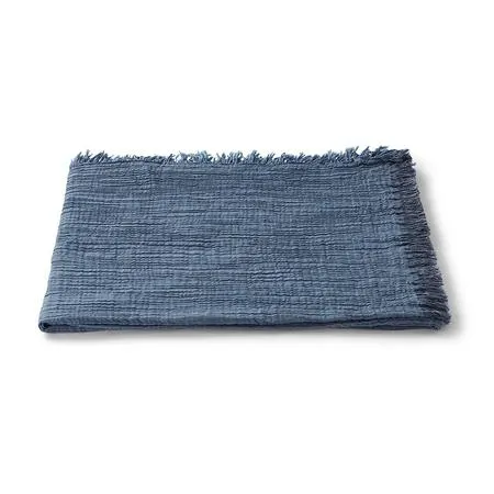 India Cotton Triple Gauze Throw , W 100 x L 180 cm