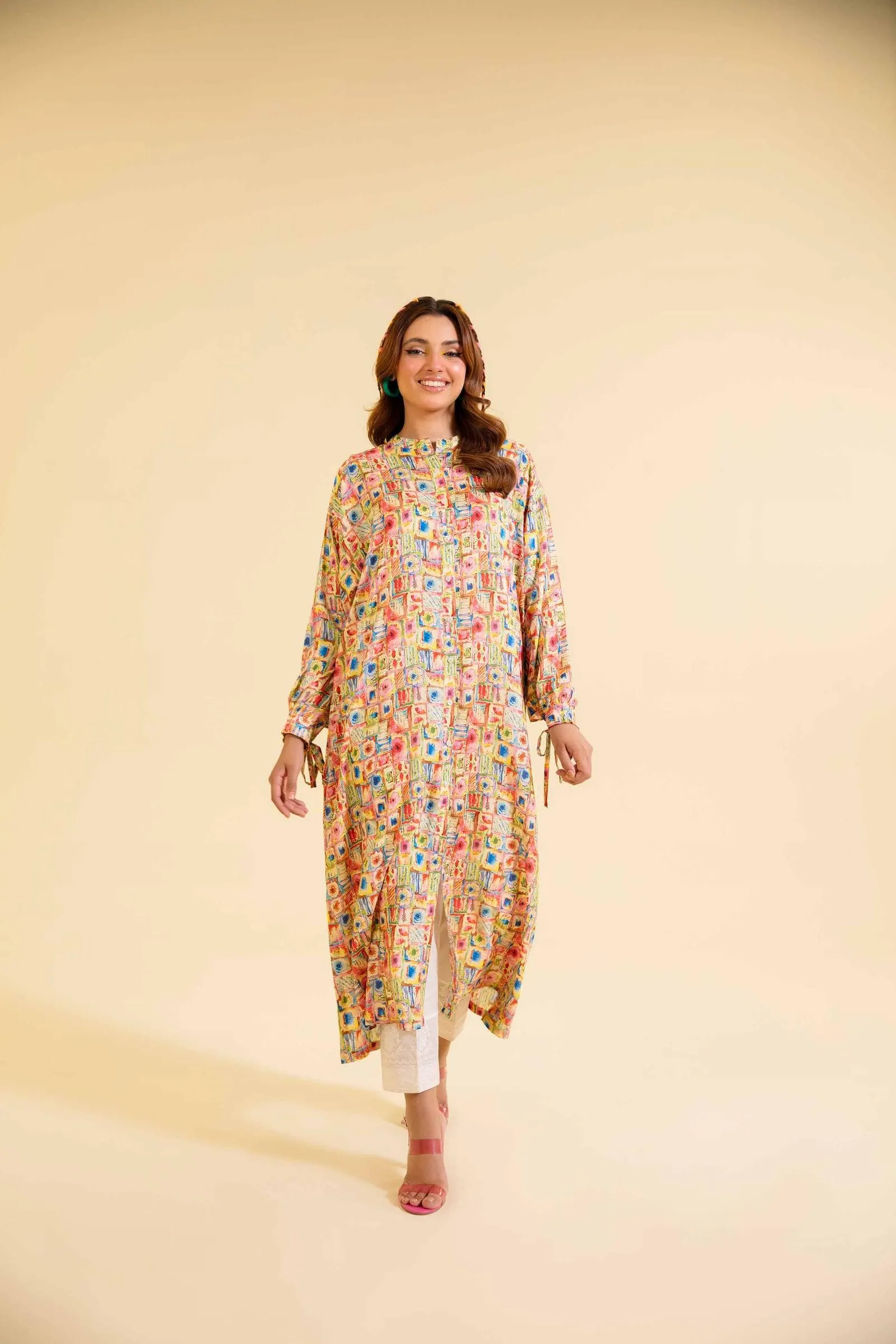 Printed Dress - AS24-37