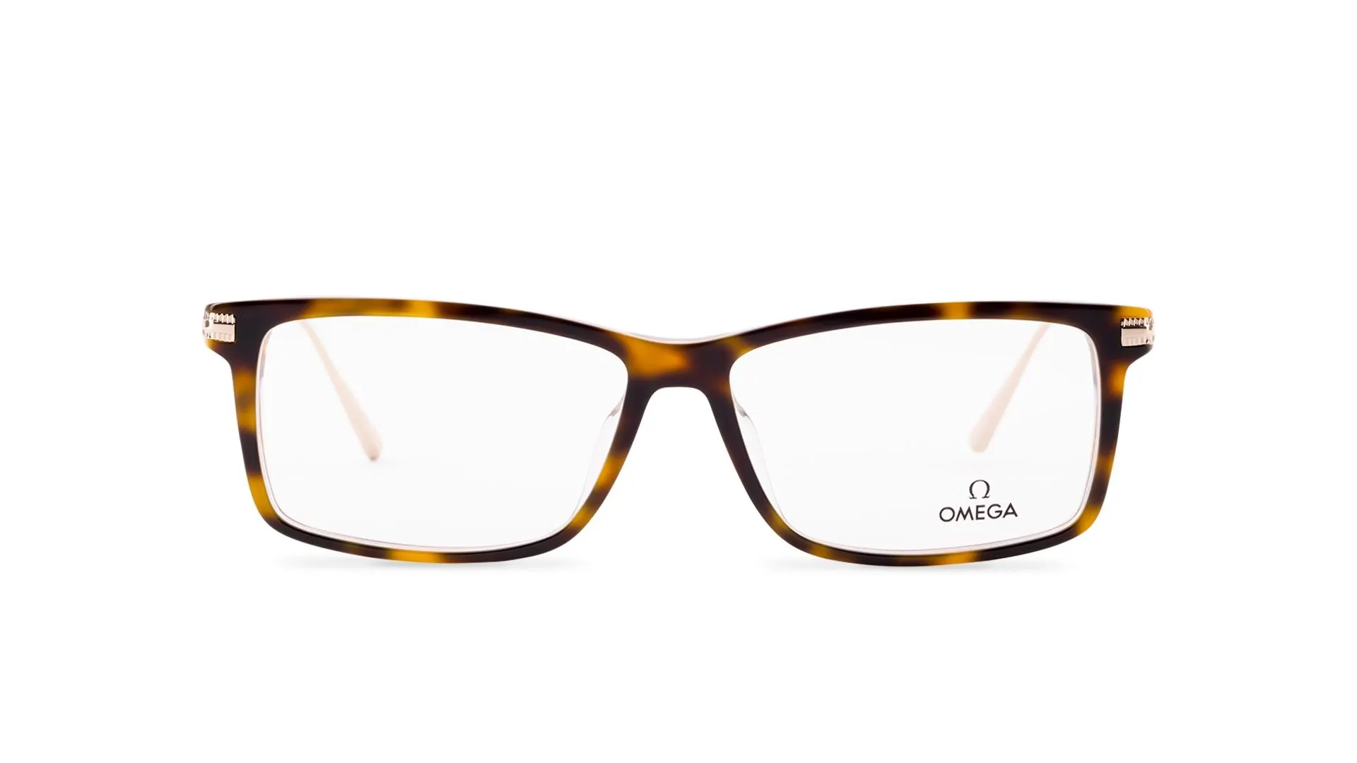 Men Rectangle Havana Eyeglass