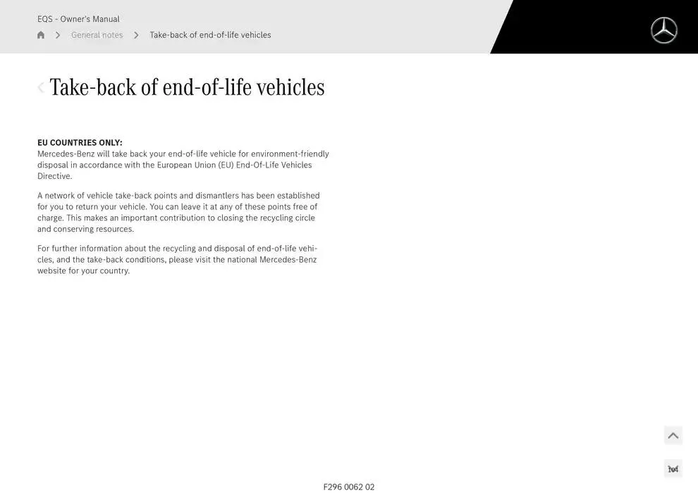 EQS SUV from 14 January to 30 April 2025 - Offers page 104