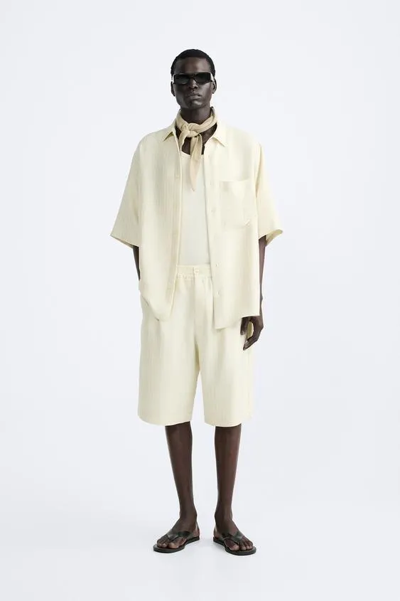 STRIPED JACQUARD SHIRT