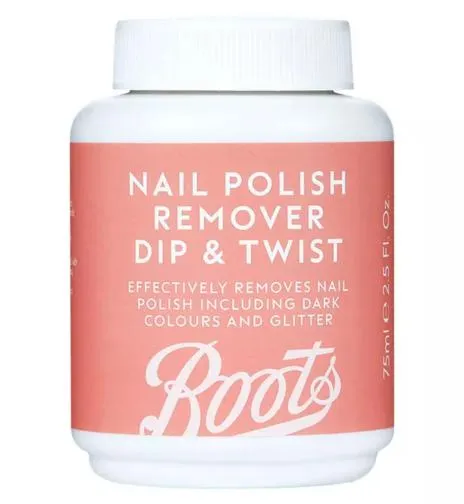 Boots Nail Polish Remover Dip And Twist 75ml