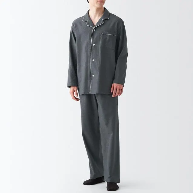Side Seamless Flannel Pajamas