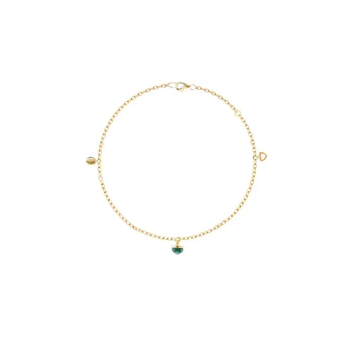 Dome Noble Malachite Bracelet