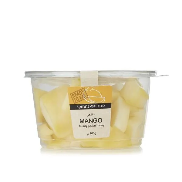 SpinneysFOOD fresh mango cut pots