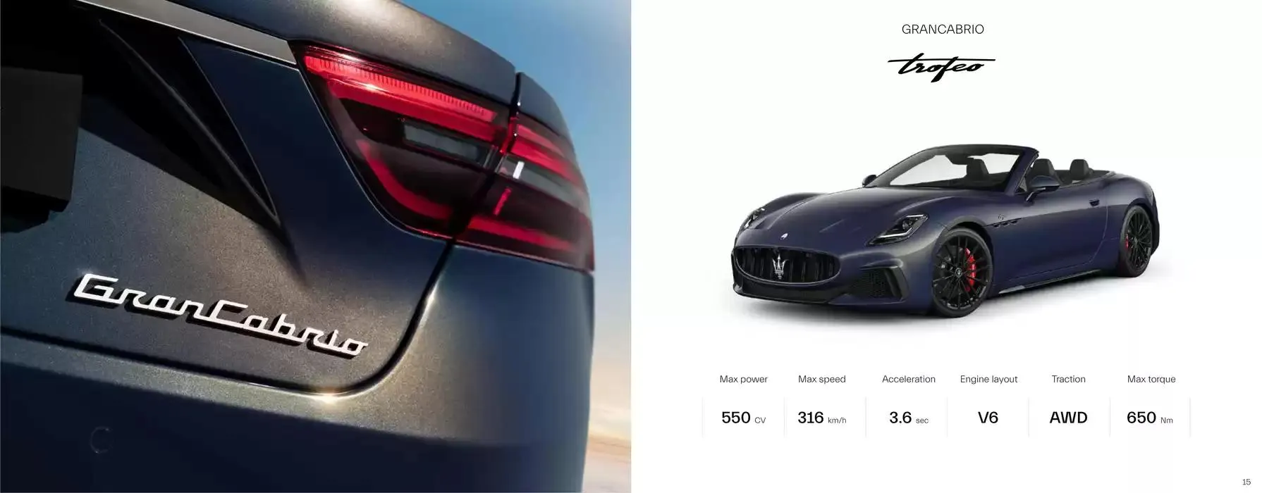 Maserati GranCabrio from 15 August to 28 February 2025 - Offers page 8
