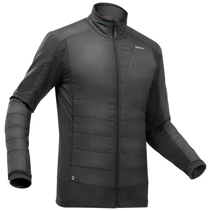 Men's Warm Hybrid Fleece Hiking Jacket - SH900 MOUNTAIN