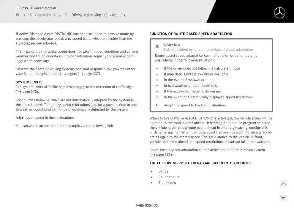 G-Class SUV from 14 January to 30 April 2025 - Offers page 361