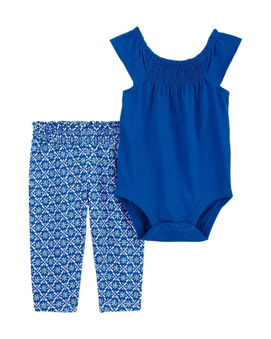 Geometric Print 2-Piece Set