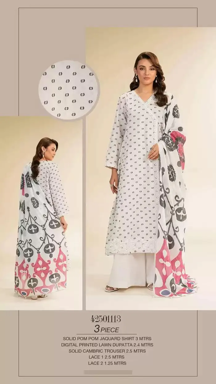 Unstitched Cross Season Edit'25 from 28 January to 31 December 2025 - Offers page 182