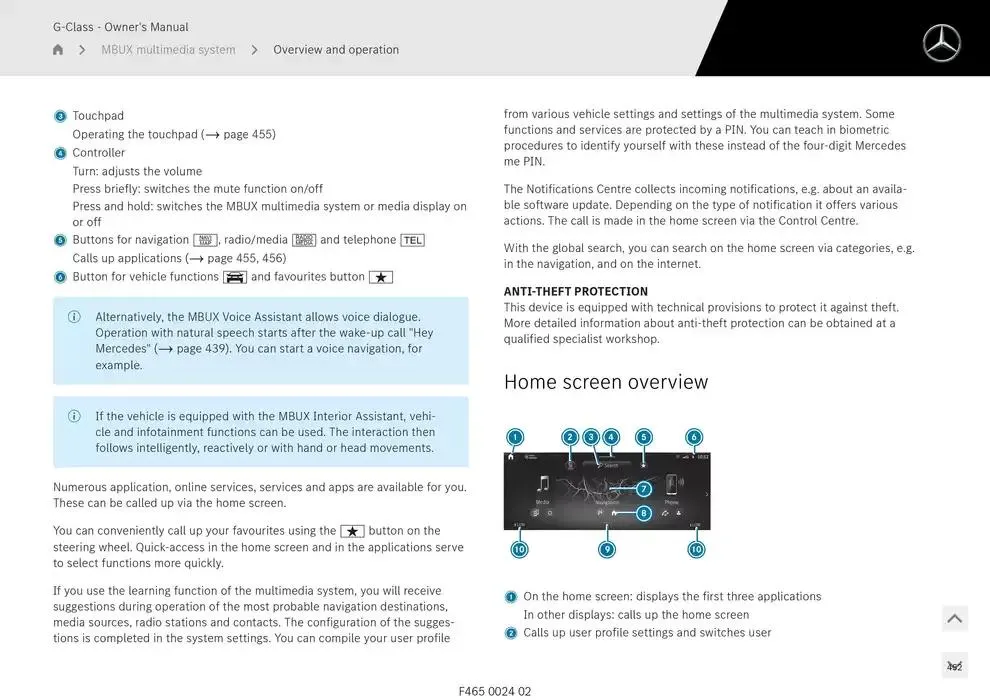 G-Class SUV from 14 January to 30 April 2025 - Offers page 452