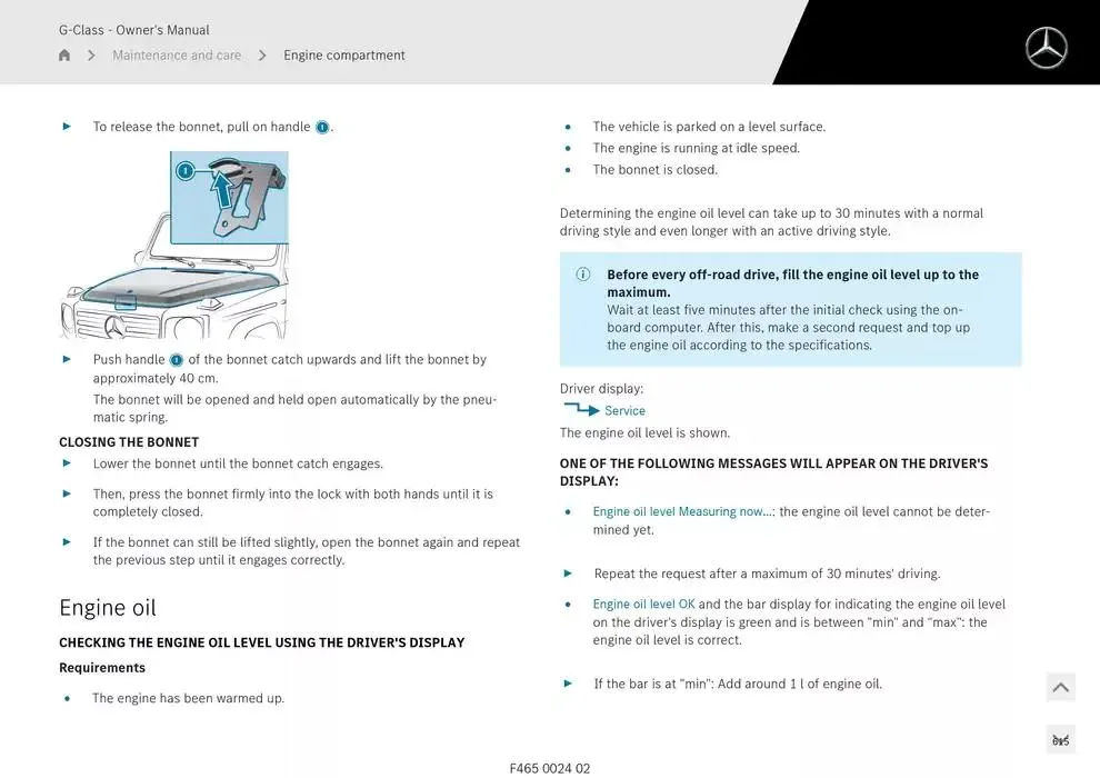 G-Class SUV from 14 January to 30 April 2025 - Offers page 615