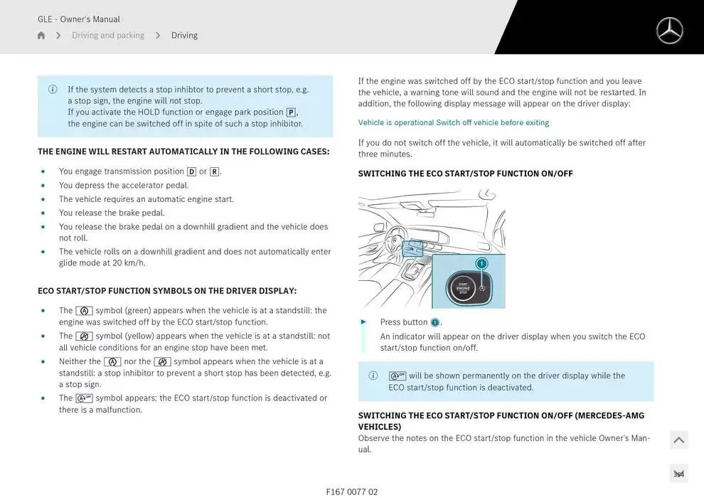 GLE SUV from 14 January to 30 April 2025 - Offers page 354