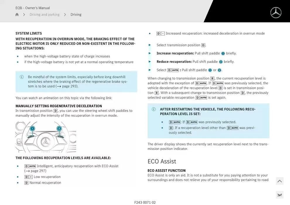EQB SUV from 14 January to 30 April 2025 - Offers page 297