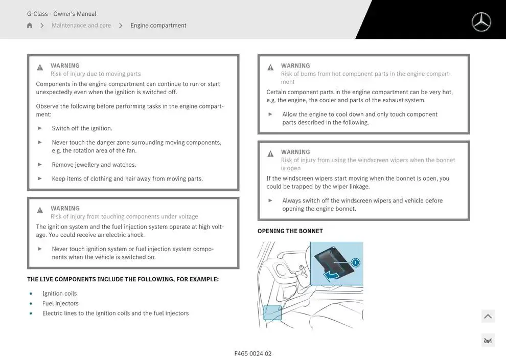 G-Class SUV from 14 January to 30 April 2025 - Offers page 614