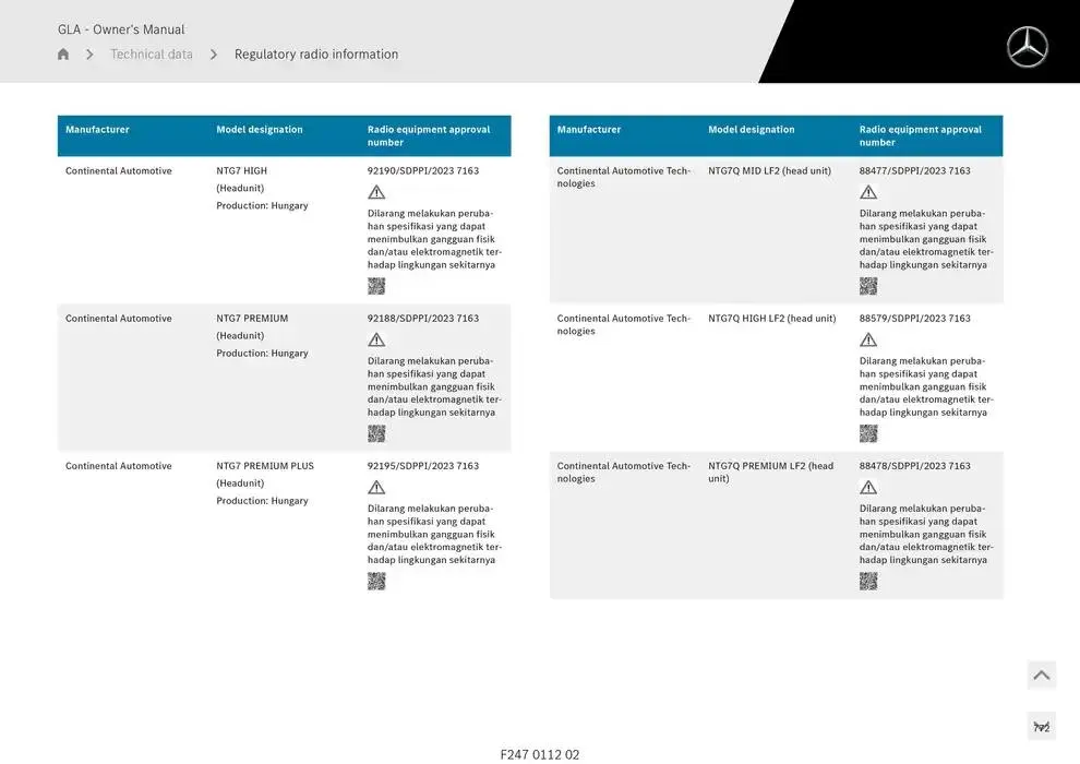 GLA SUV from 14 January to 30 April 2025 - Offers page 772