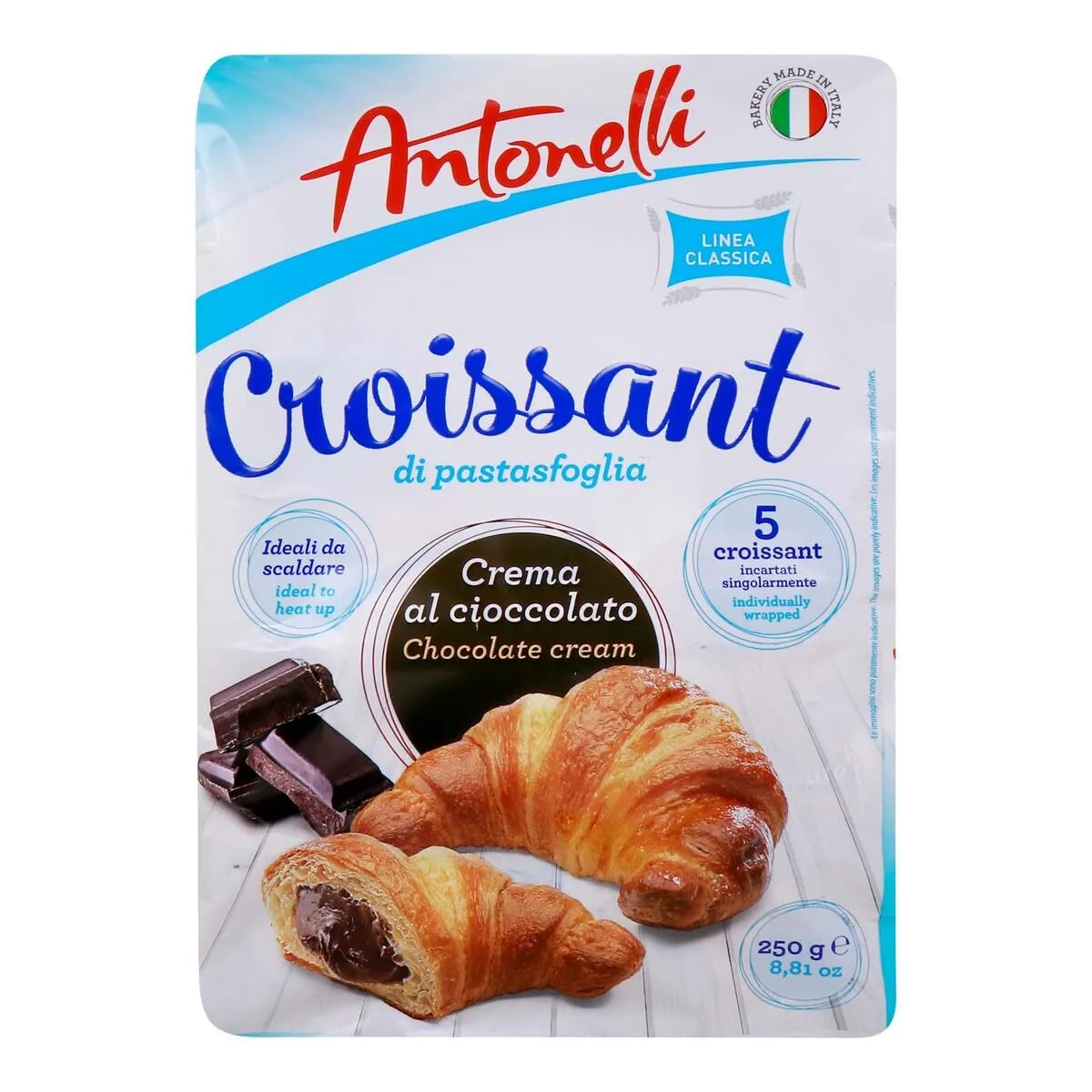 Antonelli Chocolate Cream Croissant 5 pcs 250 g