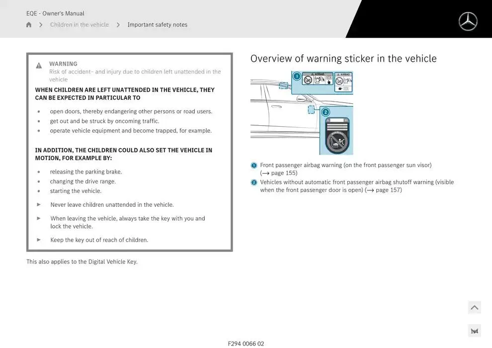 EQE SUV from 14 January to 30 April 2025 - Offers page 154