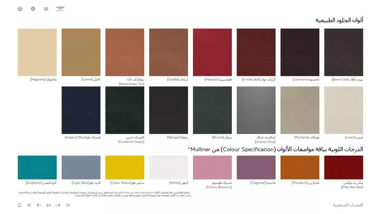 The New Flying Spur Mulliner from 5 November to 30 April 2025 - Offers page 48