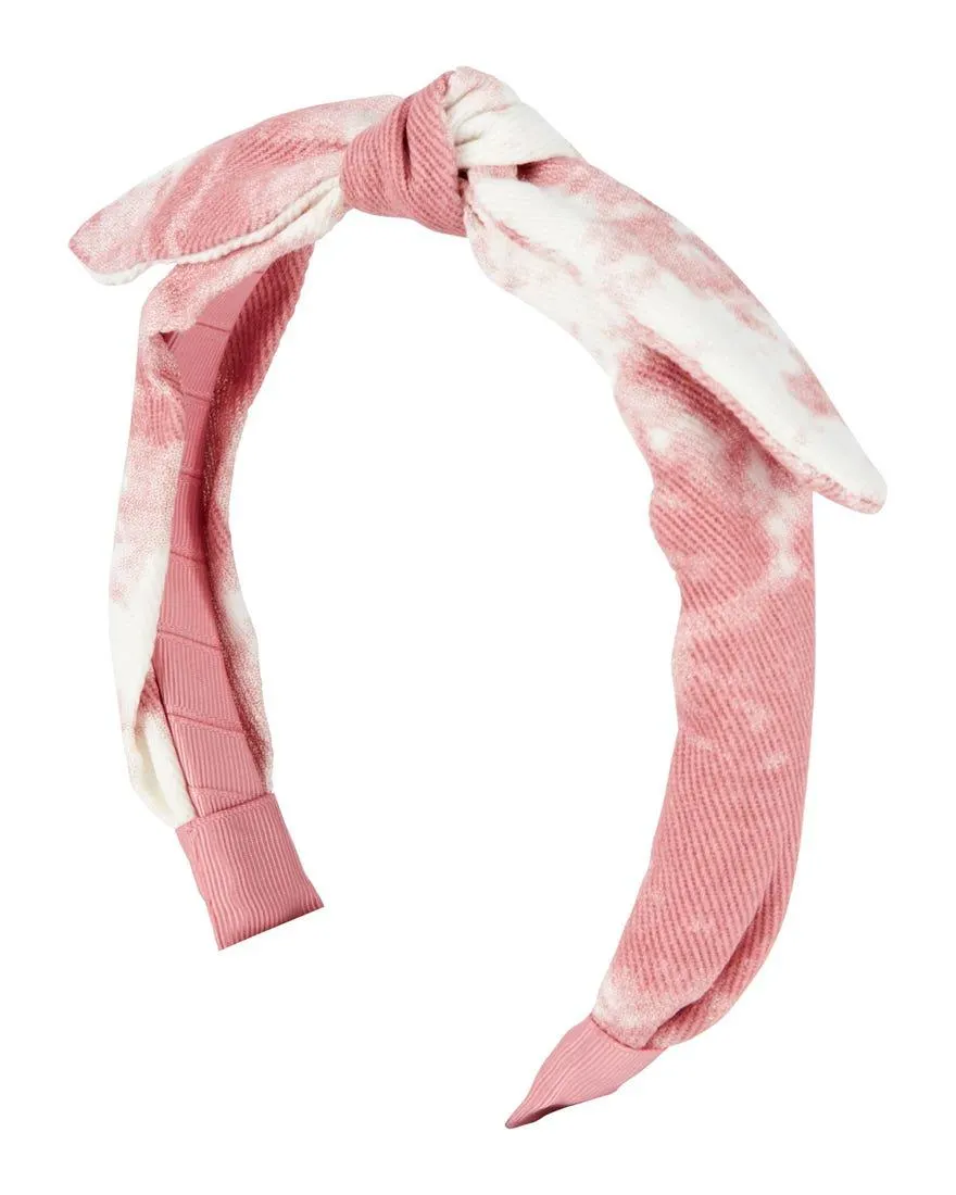 Rosy Knotted Headband