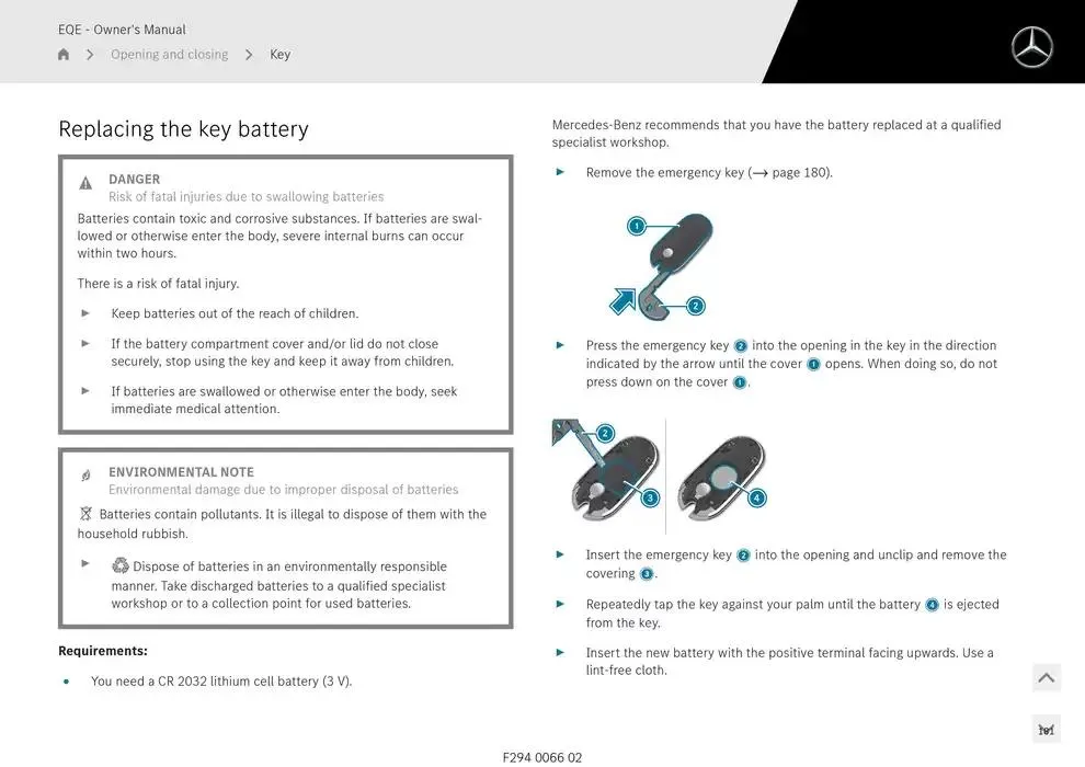 EQE SUV from 14 January to 30 April 2025 - Offers page 181
