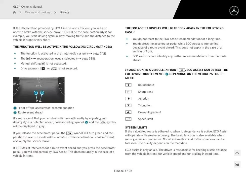GLC SUV from 14 January to 30 April 2025 - Offers page 341