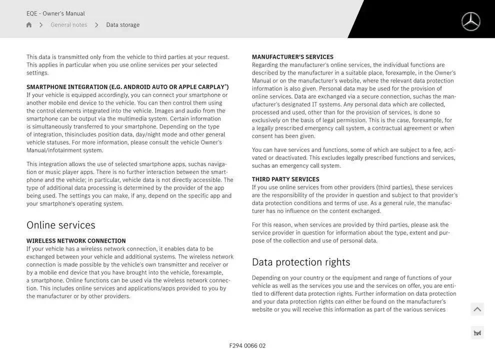 EQE SUV from 14 January to 30 April 2025 - Offers page 124