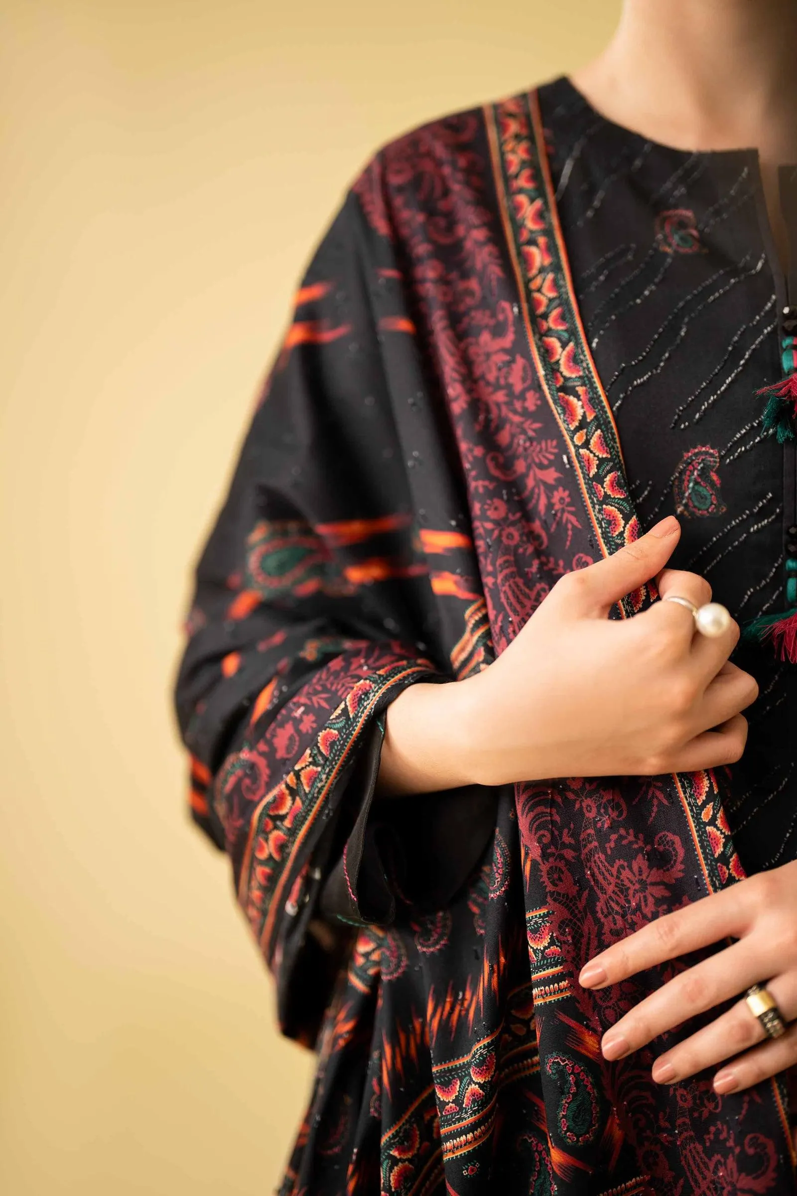 3 Piece - Digital Printed Suit - 42401555