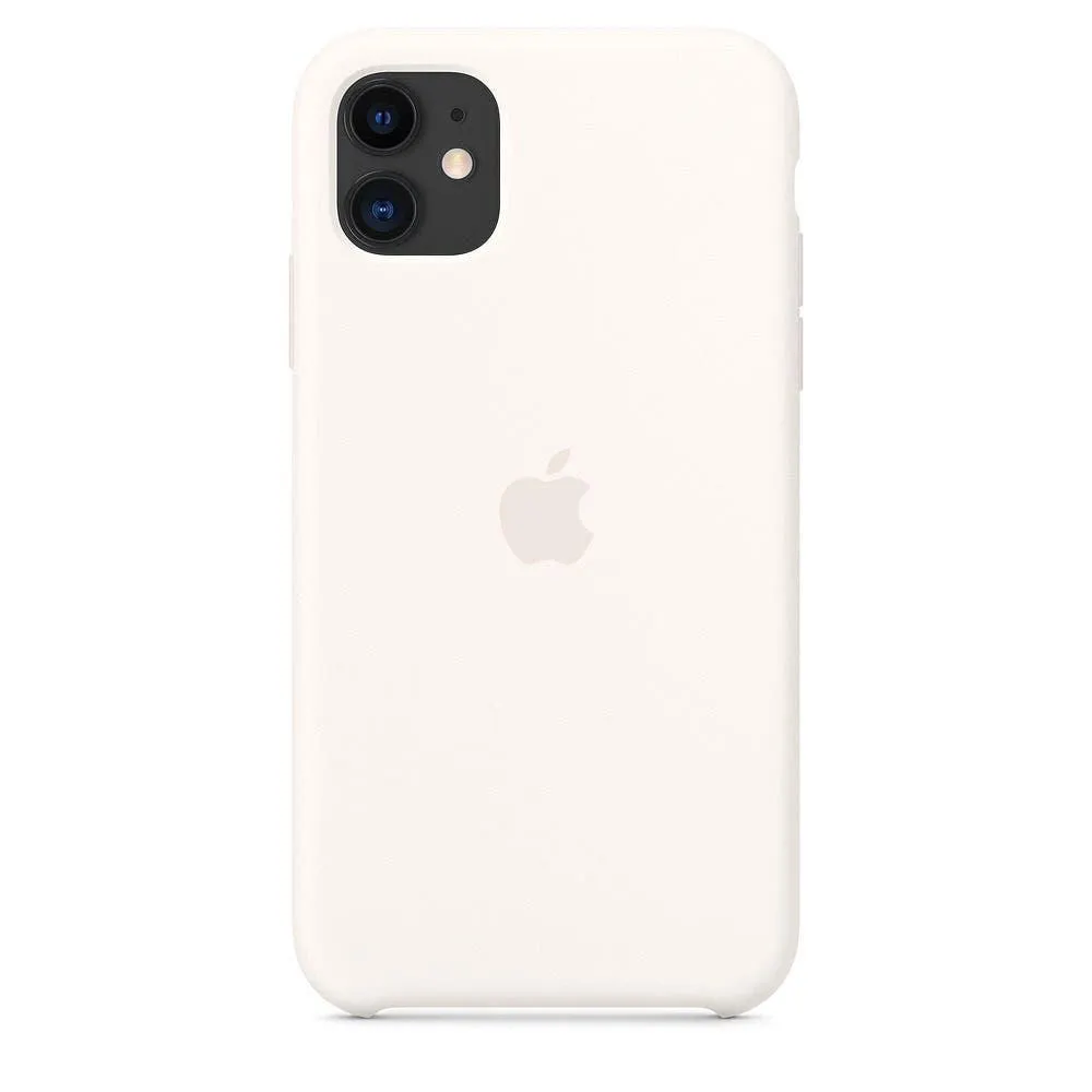 Apple iPhone 11 Silicone Case, White